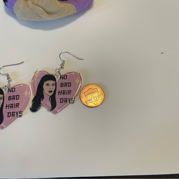 Halloween Earrings 4 Pairs Gift Set Ghosts Grim reaper Scream Hocus Pocus NWT - Picture 5 of 13